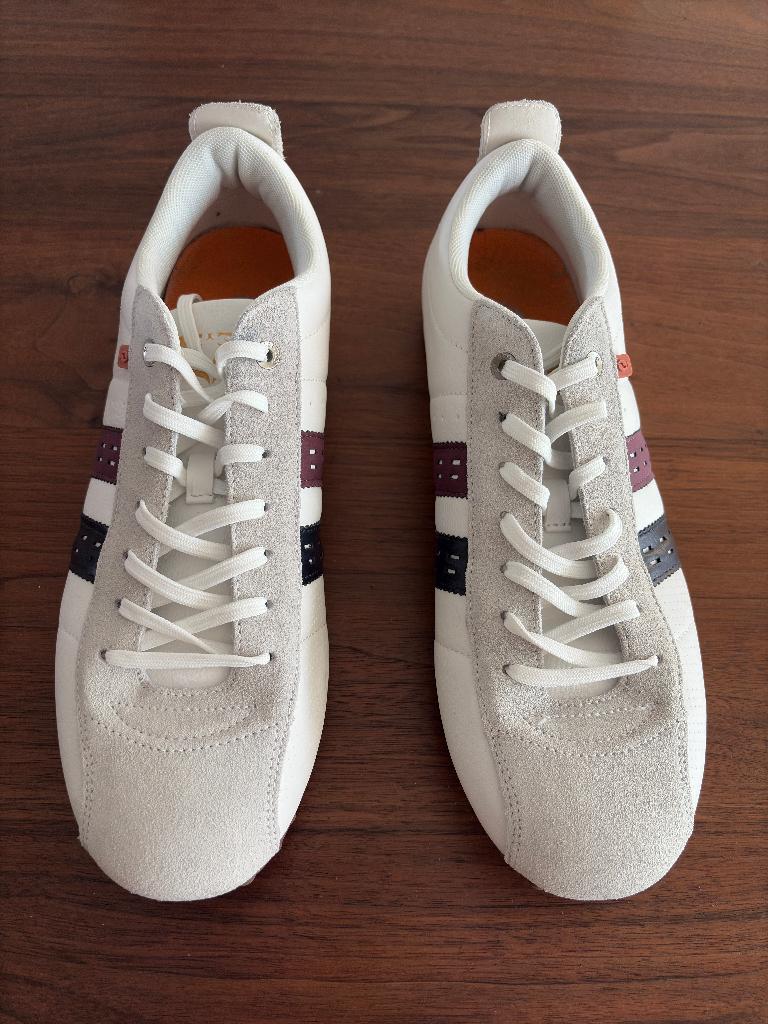 Quick Q1905 Typhoon SP leren herensneakers - maat 46 - nieuw, Quick, Wit, Nieuw, Ophalen of Verzenden