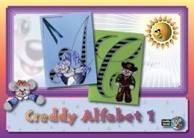 Creddyworld - alfabet, Hobby en Vrije tijd, Kaarten | Zelf maken, Nieuw, Overige typen, Overige thema's, Ophalen of Verzenden