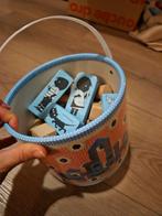 Jip en Janneke Houten Blokken Emmer Hema, Kinderen en Baby's, Speelgoed | Houten speelgoed, Ophalen of Verzenden, Gebruikt