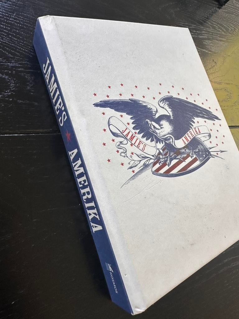 Kookboek Jamie Oliver De smaak van Amerika, Boeken, Ophalen of Verzenden, Gelezen, Overige gebieden