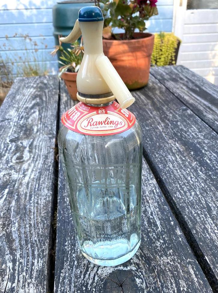 Leuke Spuitwater Fles Ramlings - reclame vintage retro, Verzamelen, Merken en Reclamevoorwerpen, Zo goed als nieuw, Verpakking