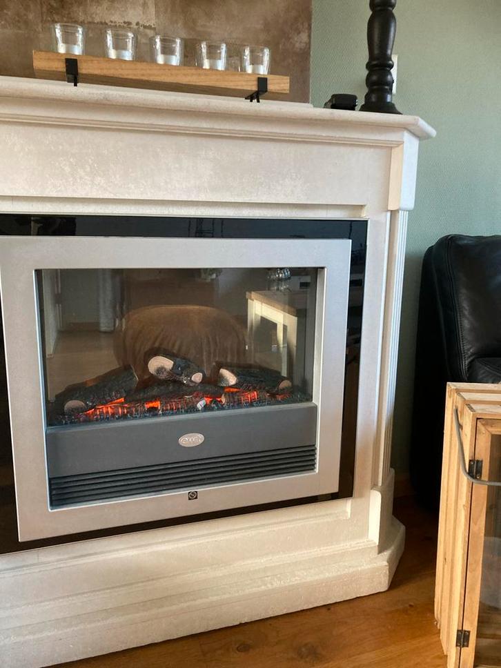 elektrische sfeerhaard EWT, Huis en Inrichting, Haarden, Gebruikt, Elektrische haard, Ophalen