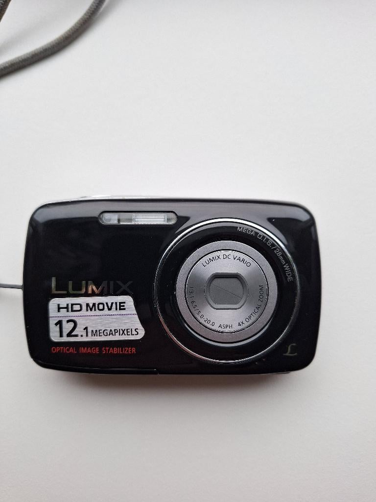 Panasonic Lumix DMC-S1 Digitale Compact Camera - Zwart, Audio, Tv en Foto, Fotocamera's Digitaal, Ophalen, Compact, Zo goed als nieuw