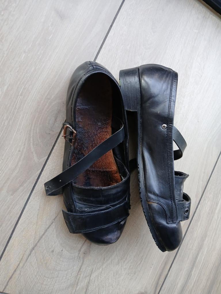 Staphorster gespen schoen maat 41, Ophalen of Verzenden, Zo goed als nieuw, Zwart, Sneakers of Gympen