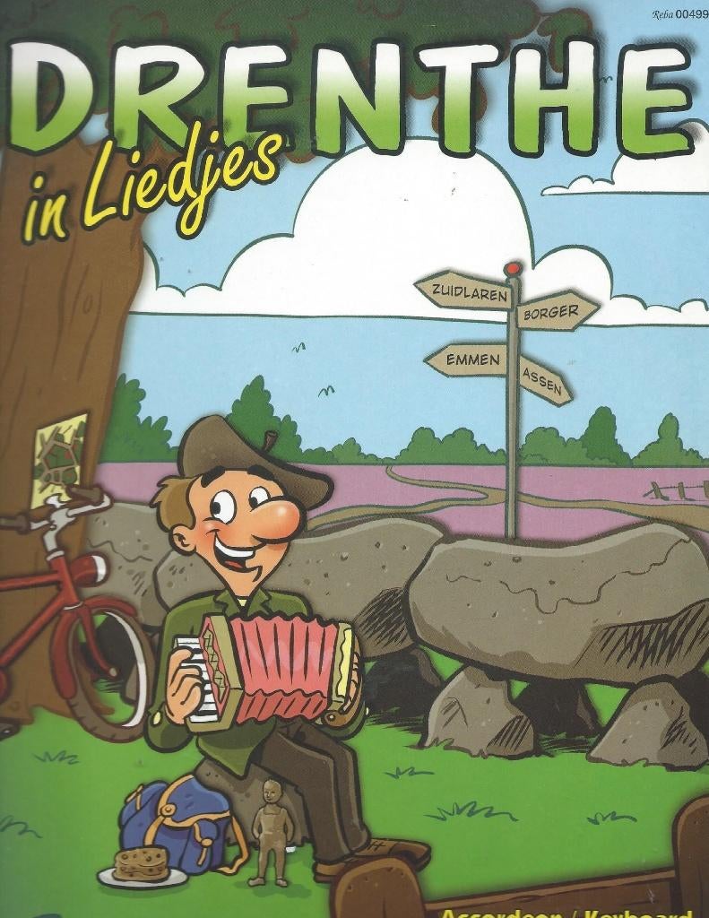 Drenthe in liedjes - Appie Scheper, Muziek en Instrumenten, Bladmuziek, Nieuw, Ophalen of Verzenden, Keyboard, Thema