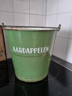 Oude Emaille Emmer - Aardappelen Decoratie, Ophalen of Verzenden