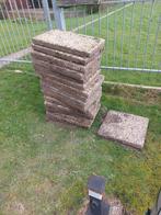 Gratis grindtegels, Tuin en Terras, Tegels en Klinkers, Ophalen, Gebruikt, Beton, Terrastegels