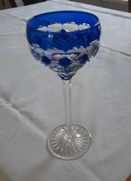 Val Saint Lambert kobaltblauwe wijnglazen, Antiek en Kunst, Ophalen of Verzenden
