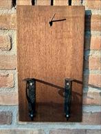 Houten wandconsole/steun voor klok, Ophalen of Verzenden