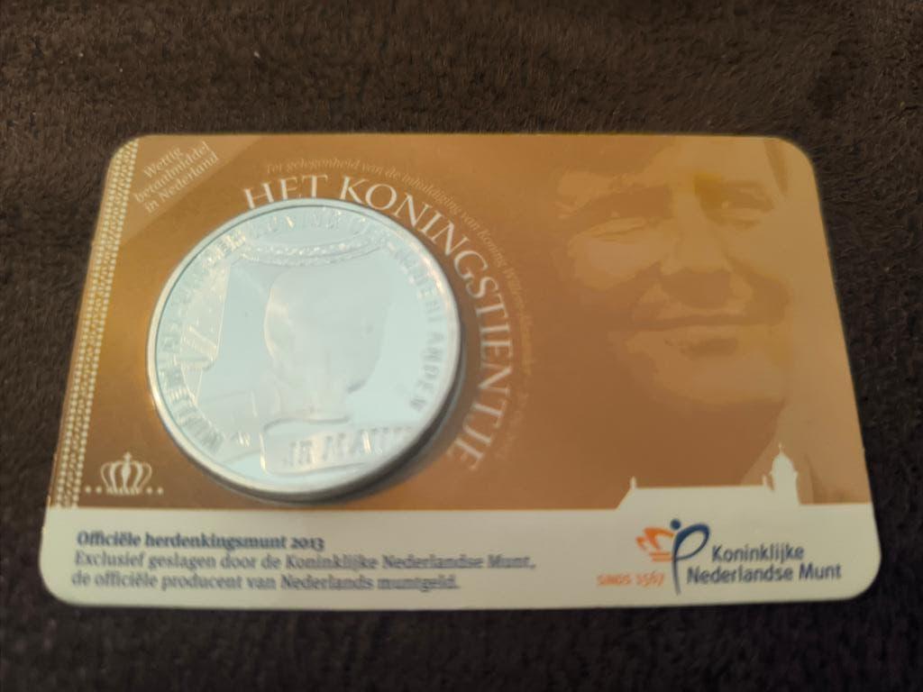 Konings tientje 2013, Postzegels en Munten, Munten | Nederland, Ophalen of Verzenden, Koning Willem III, Euro's, Setje