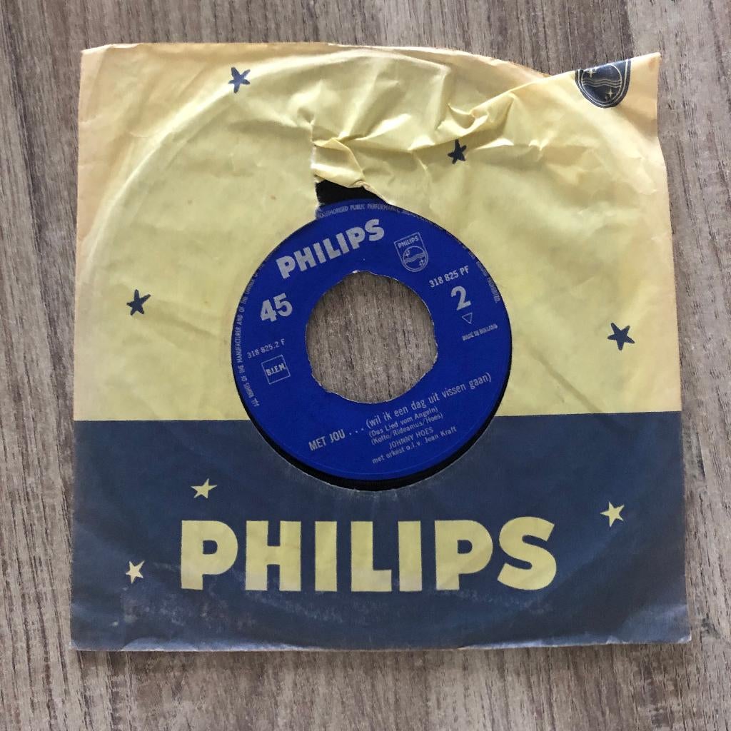 vinyl single Johnny Hoes, Ophalen of Verzenden, Zo goed als nieuw, Nederlandstalig