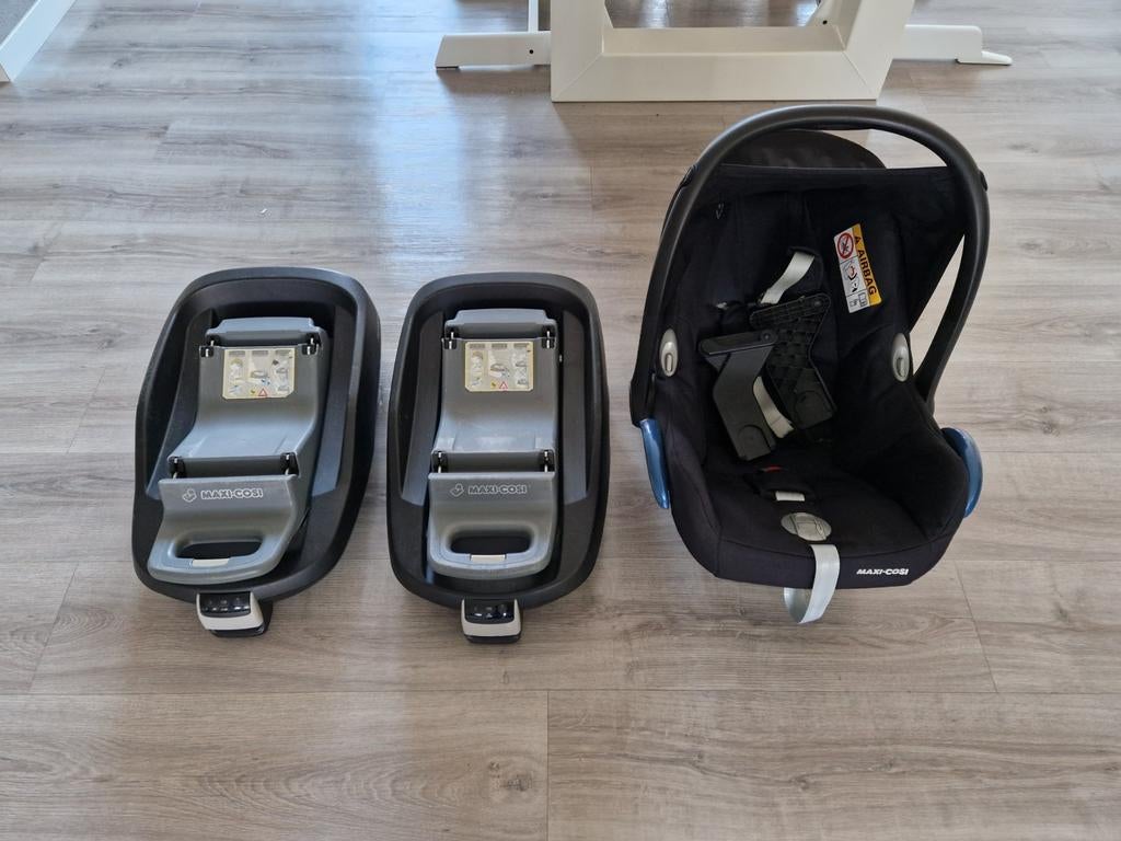 Maxi-Cosi autostoel met FamilyFix base, Ophalen, Gebruikt, Isofix, 0 t/m 13 kg