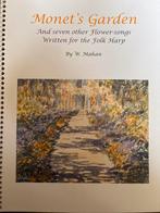 Monet's Garden - Bladmuziek voor Folk Harp, Gebruikt, Overige genres, Overige soorten, Overige instrumenten