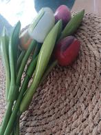 Kleurrijke houten tulpen - Boeket van 7 stuks, Huis en Inrichting, Woonaccessoires | Overige, Ophalen of Verzenden, Zo goed als nieuw