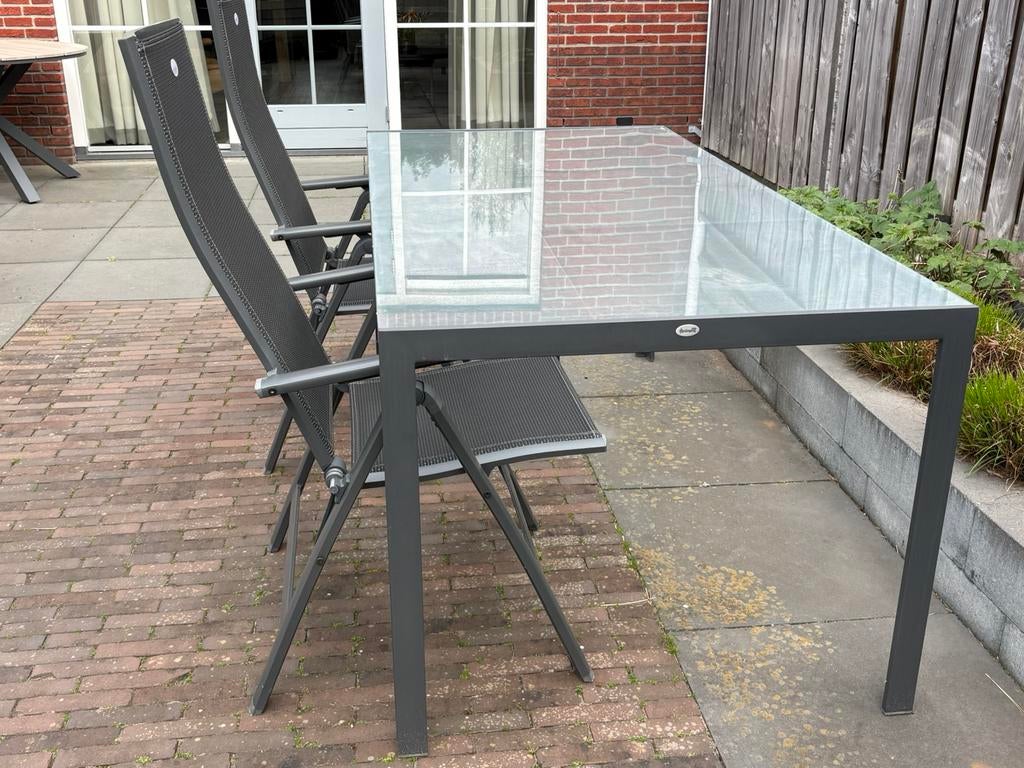 Tuintafel Hartman Canberra 180 x 90 cm, Ophalen, Gebruikt, Rechthoekig, Aluminium