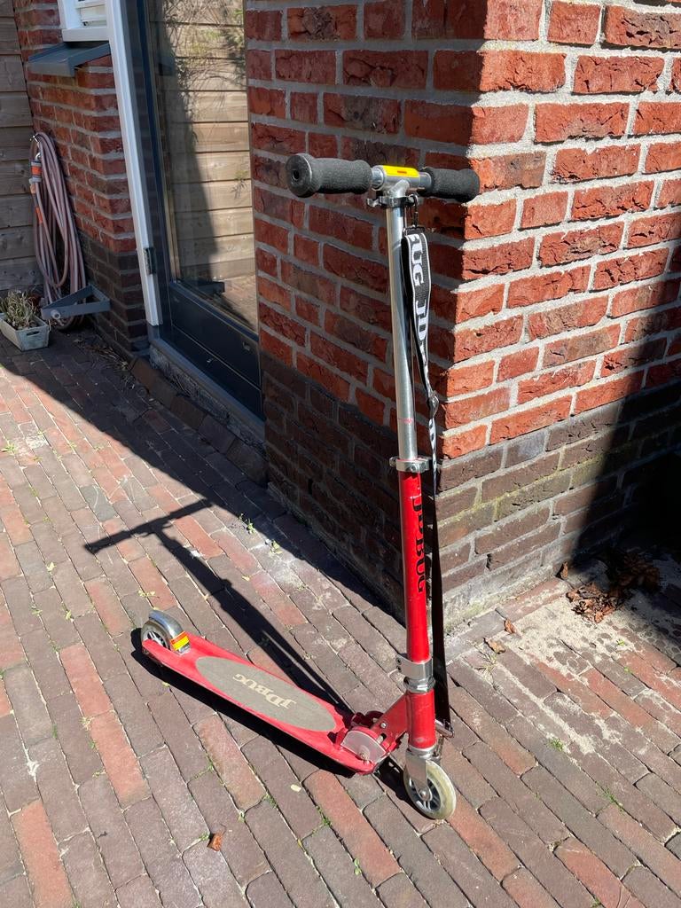 JD Bug Original Street Step Rood Opvouwbaar, Fietsen en Brommers, Steps, Ophalen, Gebruikt, Gewone step