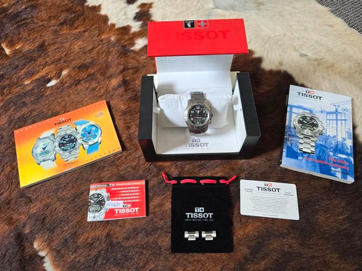 Tissot T-Touch Titanium Herenhorloge, Sieraden, Tassen en Uiterlijk, Horloges | Heren, Zo goed als nieuw, Polshorloge, Overige merken