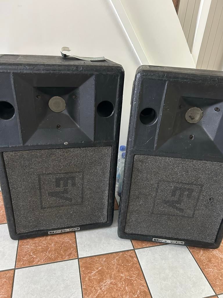 Electro Voice S-200 FOH speakers, Overige merken, Gebruikt, Ophalen of Verzenden, 120 watt of meer