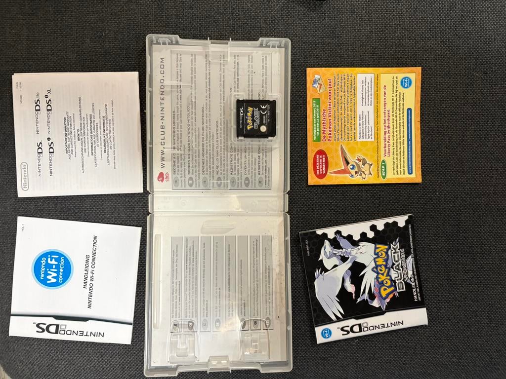 Pokemon Black NDS Compleet, Spelcomputers en Games, Games | Nintendo DS, Ophalen, Gebruikt, 1 speler, Role Playing Game (Rpg)