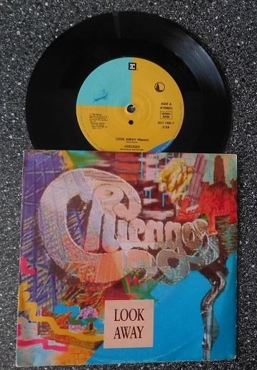 Chicago - look away (vanaf € 1,50), Cd's en Dvd's, Vinyl Singles, Zo goed als nieuw, Single, Pop, 7 inch, Ophalen of Verzenden
