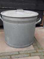 Oude zinken weckketel, Ophalen