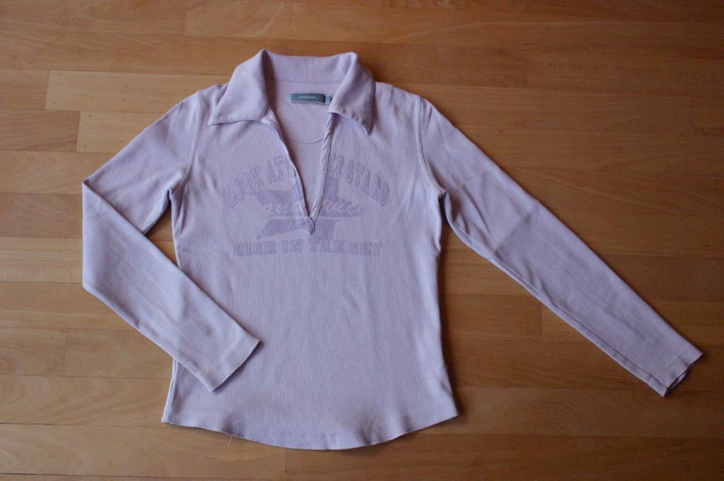 Lila pastel longsleeve; Sandwich; maat 164/170 (of mt. 1), Meisje, Ophalen of Verzenden, Zo goed als nieuw, Sandwich