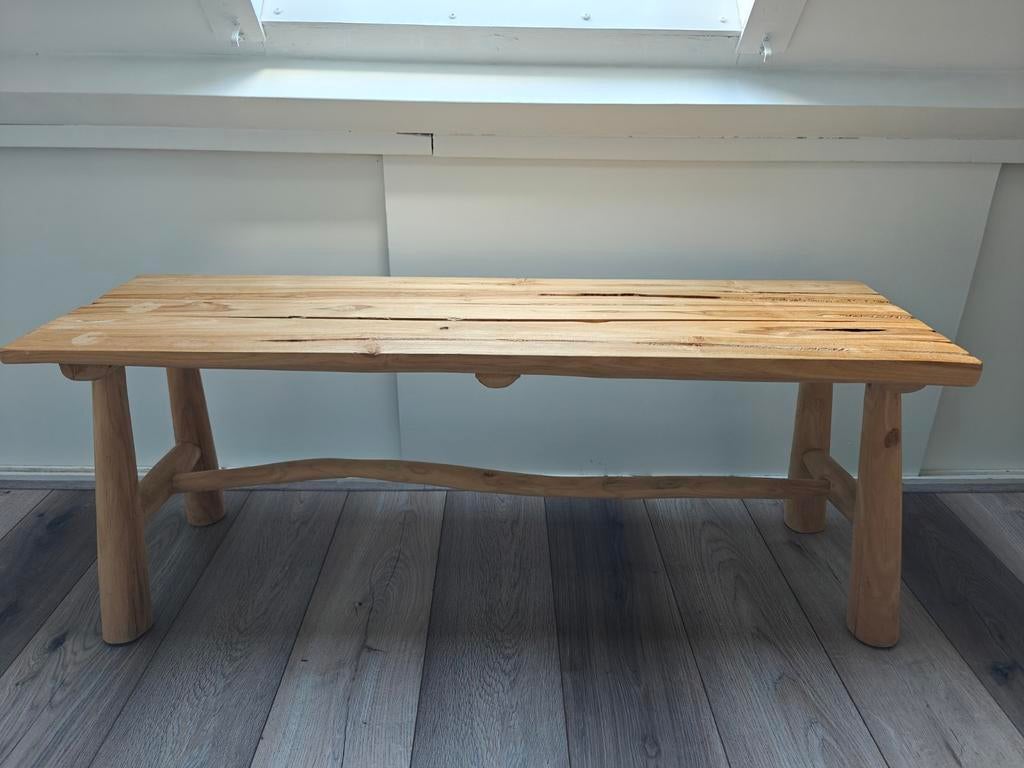 Teak bankje 120 cm, Ophalen
