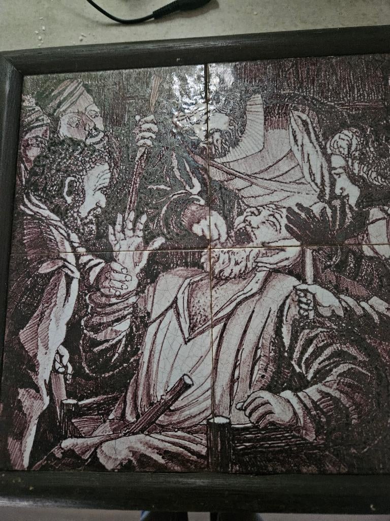 Antiek tegels, Ophalen