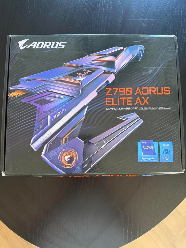 Gigabyte Z790 AORUS ELITE AX Moederbord, Computers en Software, Moederborden, Ophalen of Verzenden, Gebruikt, Intel, DDR5