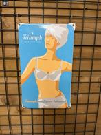 Triumph emaille reclamebord, Reclamebord, I, Ophalen of Verzenden, Zo goed als nieuw