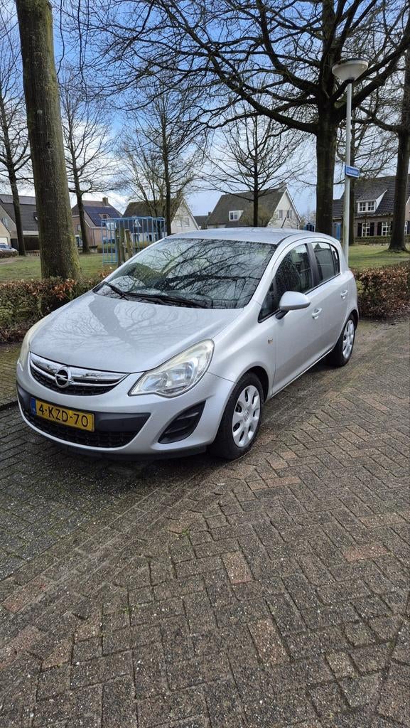 Opel Corsa 1.4 16V 5D 2011 Grijs, Auto's, Voorwielaandrijving, 1063 kg, 1398 cc, 4 cilinders