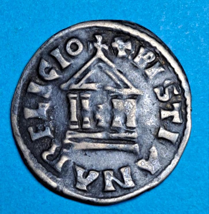 Dorestad denarius Lodewijk de Vrome 814-840, Postzegels en Munten, Munten | Nederland, Losse munt, Overige waardes, Vóór koninkrijk