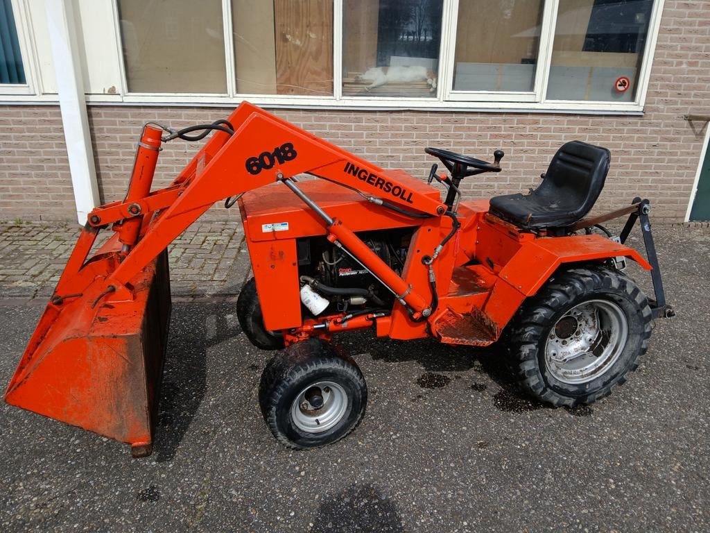 Ingersoll 6018 minitrekker met voorlader, Gebruikt, Tot 2500, Tot 80 Pk, Ophalen
