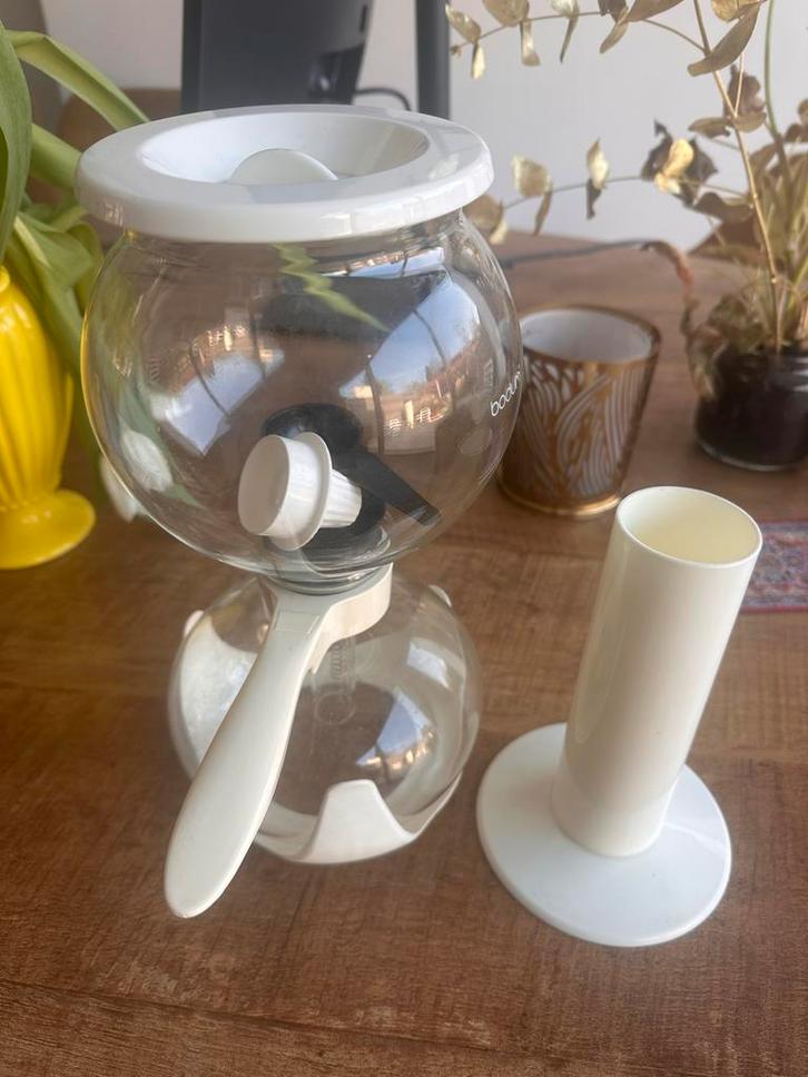 Bodum Vacuüm Koffiemaker (Siphon) - Design & Ambacht, Witgoed en Apparatuur, Koffiezetapparaten, Zo goed als nieuw, Gemalen koffie