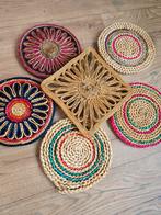 Vintage onderzetters set van 6, Huis en Inrichting, Woonaccessoires | Onderzetters, Ophalen of Verzenden, Glas of Kopje