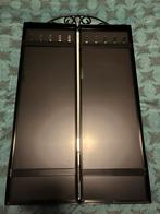 Zwarte 3-delige spiegel van IKEA, Huis en Inrichting, Woonaccessoires | Spiegels, Ophalen, Gebruikt, 100 tot 150 cm, 75 tot 100 cm