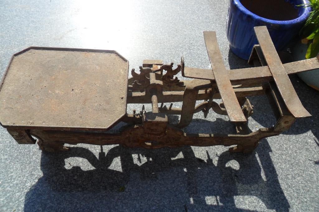 oude weegschaal, Antiek en Kunst, Ophalen