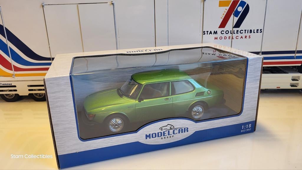 MCG Saab 99 Green Metallic, Overige merken, Auto, Nieuw, Ophalen of Verzenden