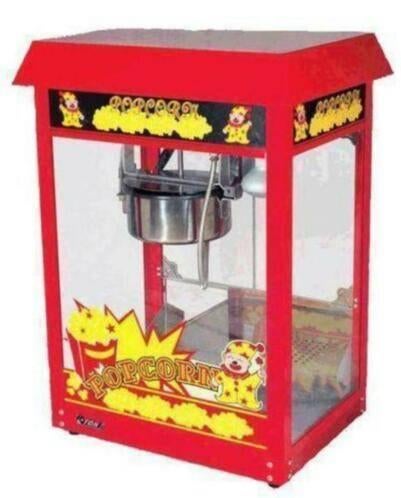 Te huur popcornmachine € 50,00 per dag!, Hobby en Vrije tijd, Feestartikelen | Verhuur, Ophalen, Overige