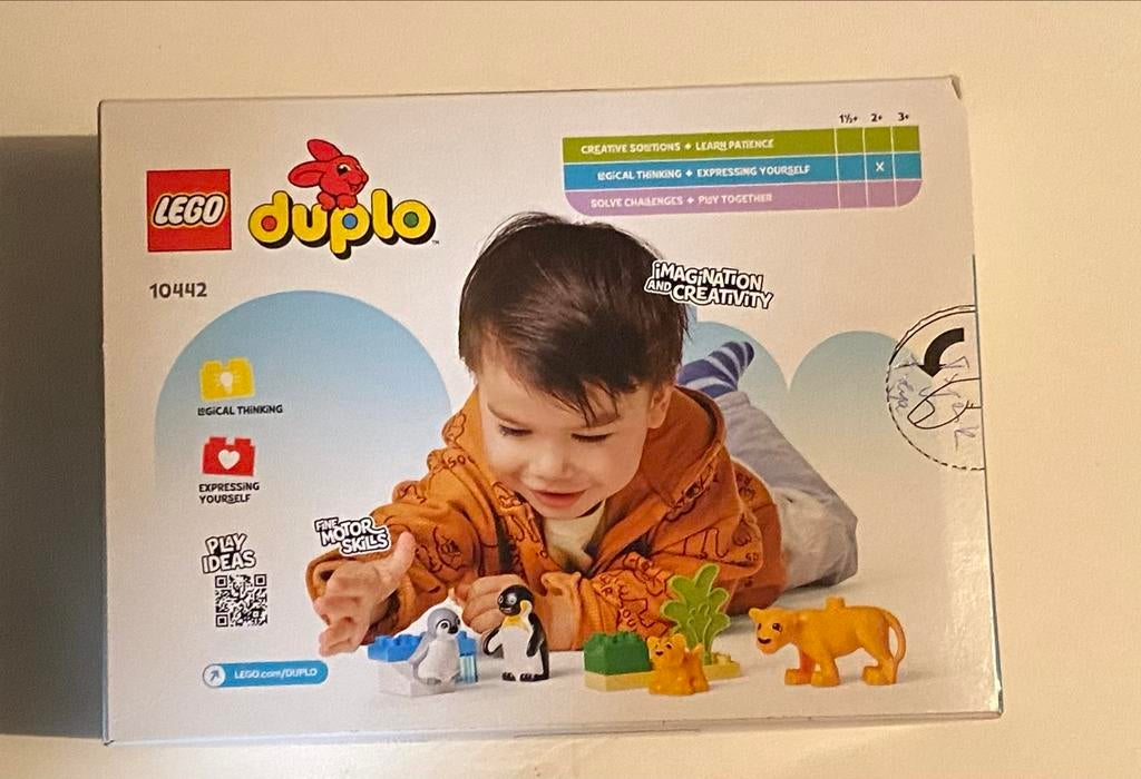 LEGO Duplo 10442 Wilde Dieren Families: Pinguïns & Leeuwen, Kinderen en Baby's, Speelgoed | Duplo en Lego, Overige thema's, Nieuw