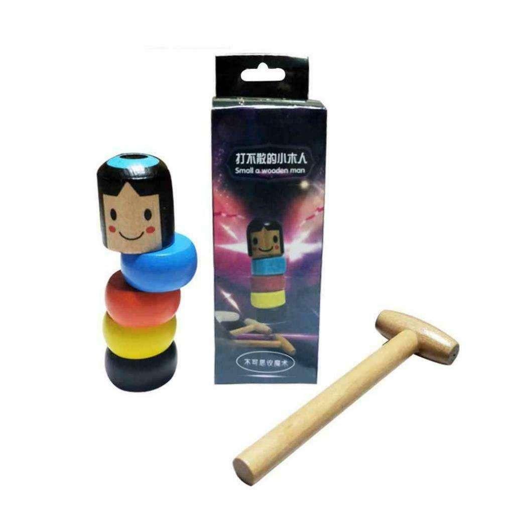 Magisch houten poppetje Onsterfelijke Daruma, Verzamelen, Poppetjes en Figuurtjes, Nieuw, Verzenden