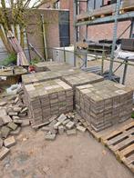 Betonklinkers 22x22x8 cm - ca. 80m², Tuin en Terras, Tegels en Klinkers, Ophalen, Gebruikt, Klinkers, 10 m² of meer