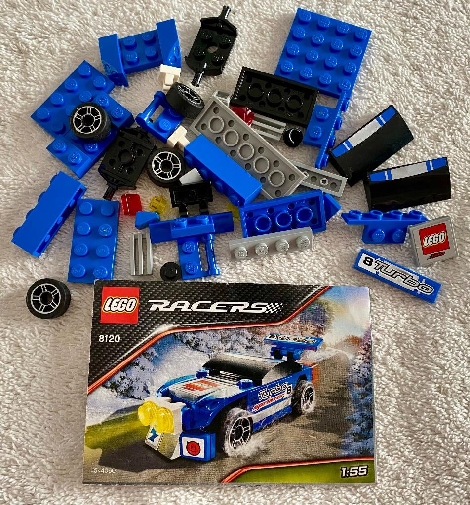 LEGO Racers 8120 Rally Sprinter, Lego, Compleet, Ophalen of Verzenden, Zo goed als nieuw