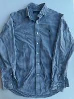 Ralph Lauren Overhemd Maat M Blauw Wit Geruit Goede Conditie, Kleding | Heren, Overhemden, Ophalen of Verzenden, Gedragen, Blauw