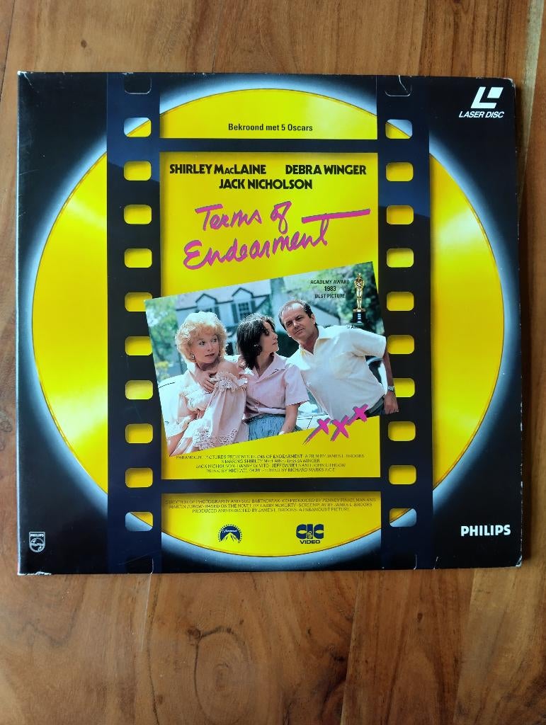 Terms of Endearment * LaserDisc * Cd Video * Laser Disc *, Alle leeftijden, Ophalen of Verzenden, Zo goed als nieuw