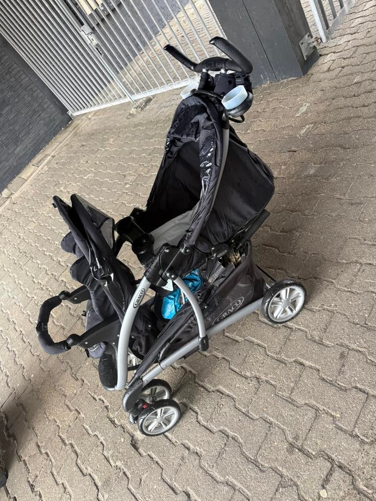 Duo kinderwagen, Kinderen en Baby's, Buggy's, Ophalen of Verzenden, Zo goed als nieuw