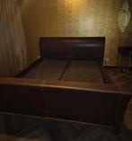 2 persoons bed 1.80x 2.10 m, Ophalen, Eenpersoons, Hout