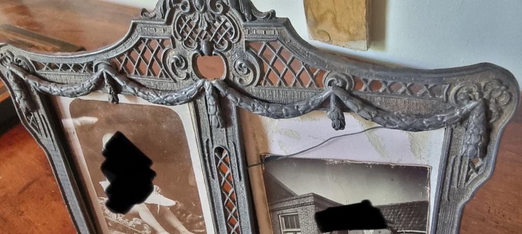 Prachtige brocante fotolijstjes, Antiek en Kunst, Curiosa en Brocante, Ophalen of Verzenden