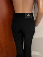 Versace broek maat 27 origineel zgan stretch, F, G, G, Zwart