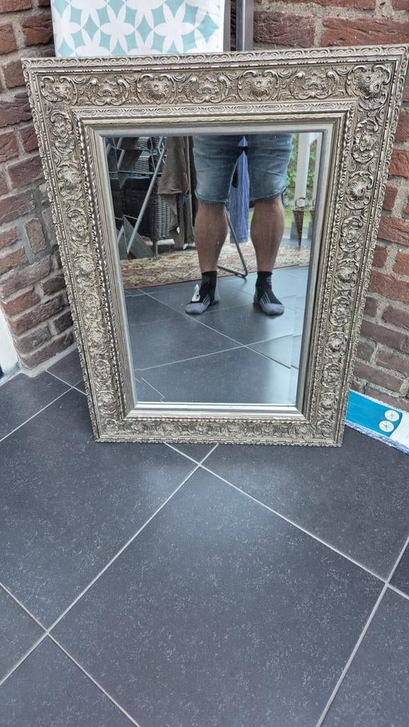 Grote spiegel 60 x 80 vm, Ophalen, Rechthoekig, Minder dan 100 cm